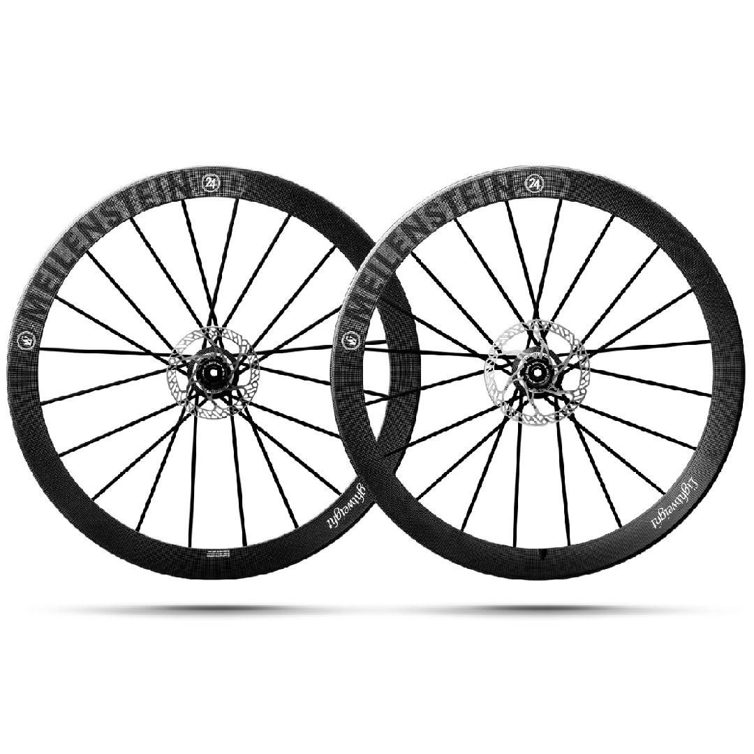 パーツ BLACK INC BLACK FORTY FIVE Disc TLR Black Inc Forty Five Wheelset — Imaginary BikeWorks